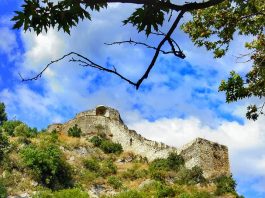 Il castello di Rozafa a Scutari, Albania