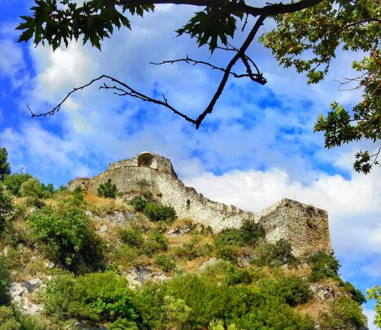 Il castello di Rozafa a Scutari, Albania
