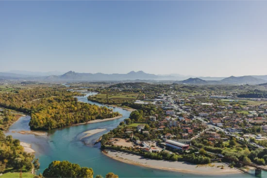 Panorama di Shkodër
