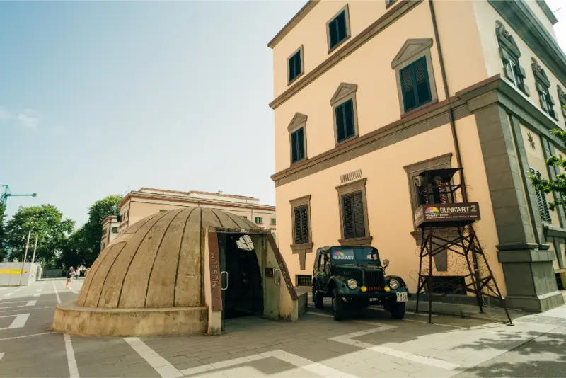 Ingresso del museo BUNK’ART 2 a Tirana