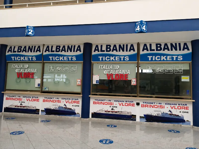 Biglietteria traghetti Italia Albania